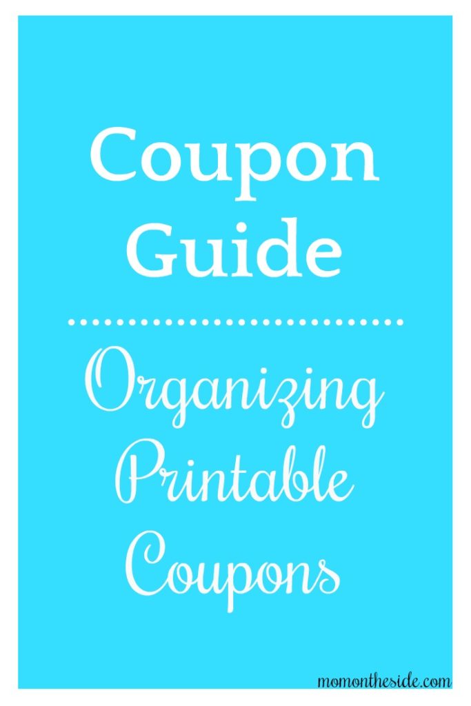 coupon organization - guide to using coupons