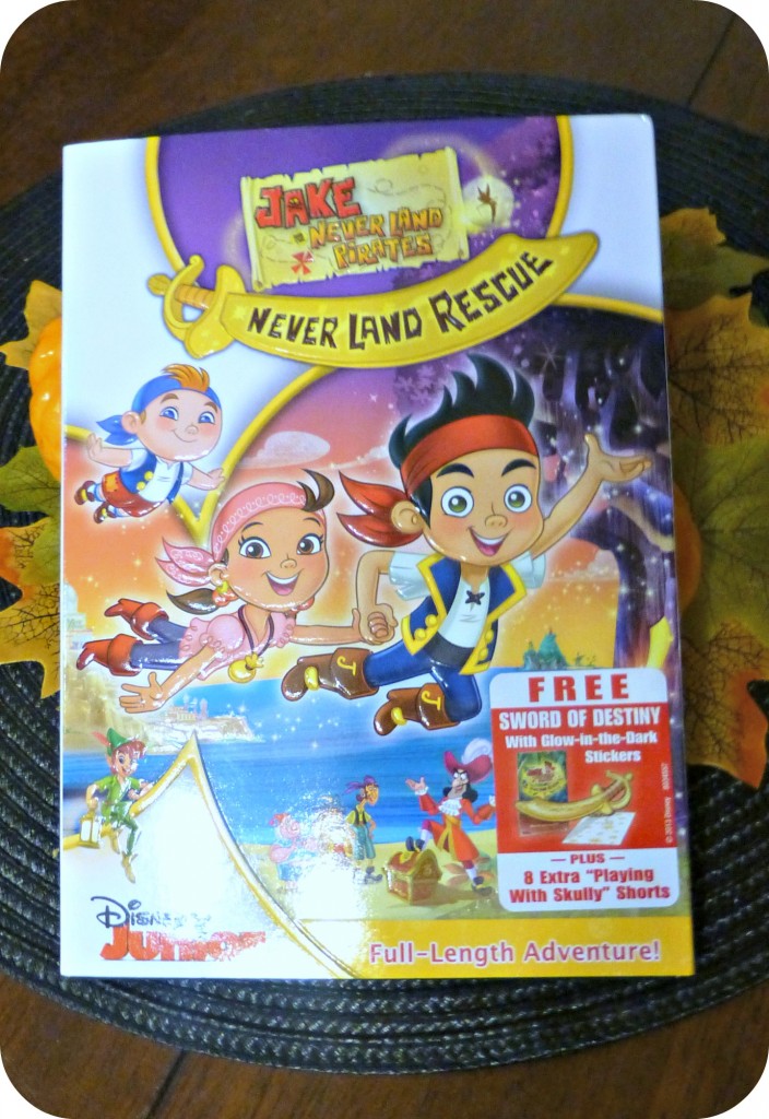 Jake and The Never Land Pirates DVD