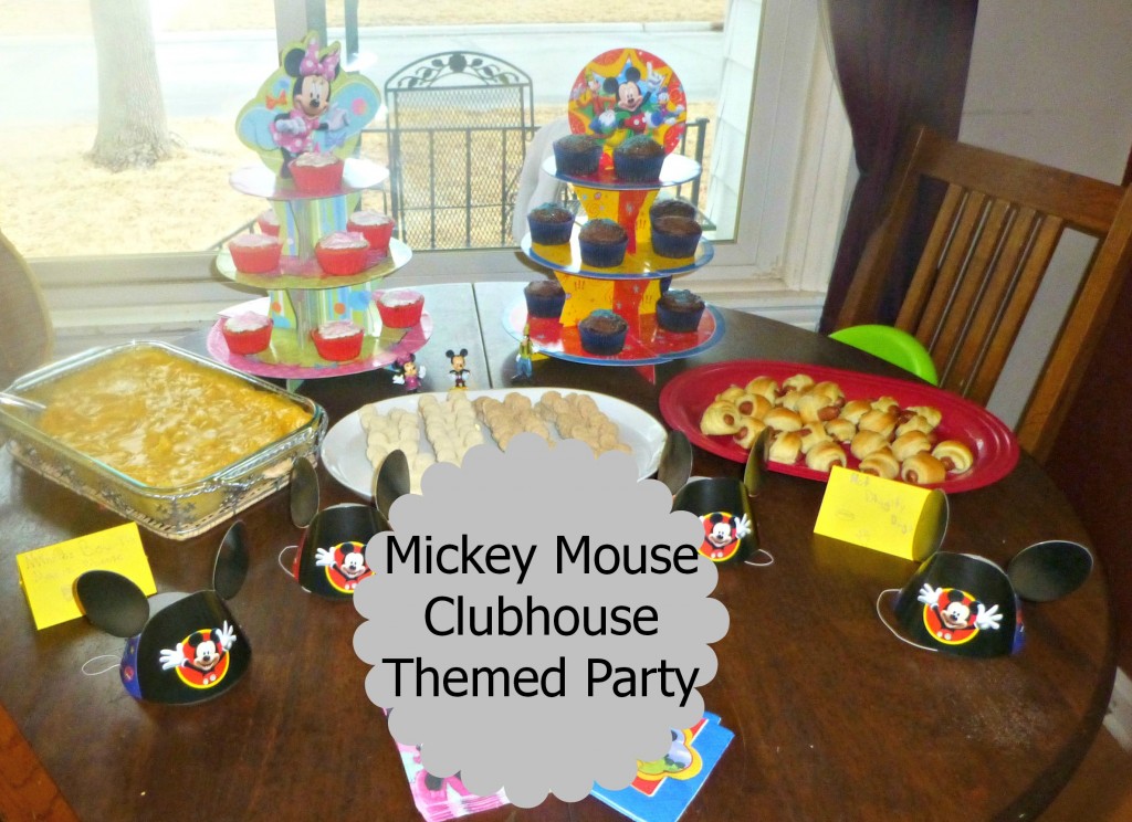 Mickey Mouse Clubhouse Themed Birthday Party
