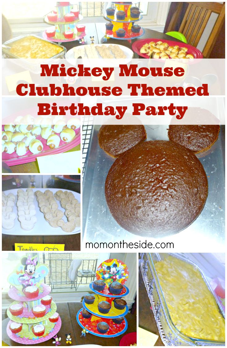 mickey mouse clubhouse birthday party food ideas