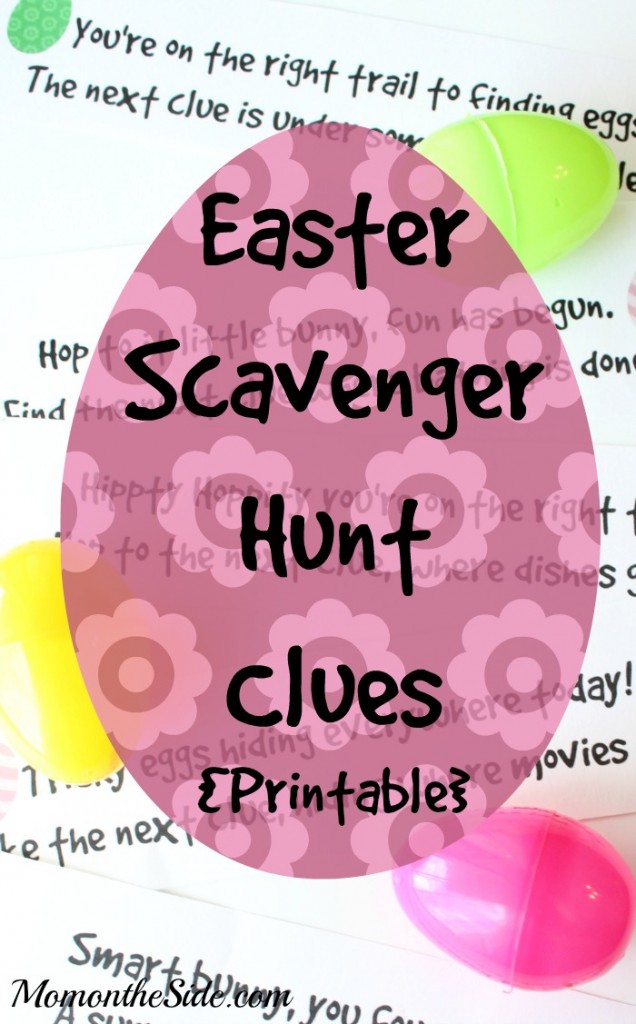 Free Printable Easter Egg Hunt Clues Printable Easter Scavenger Hunt