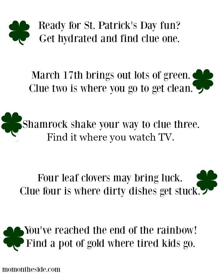 st-patrick-s-day-scavenger-hunt-clues