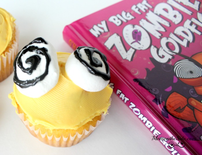 My Big Fat Zombie Goldfish Cupcakes