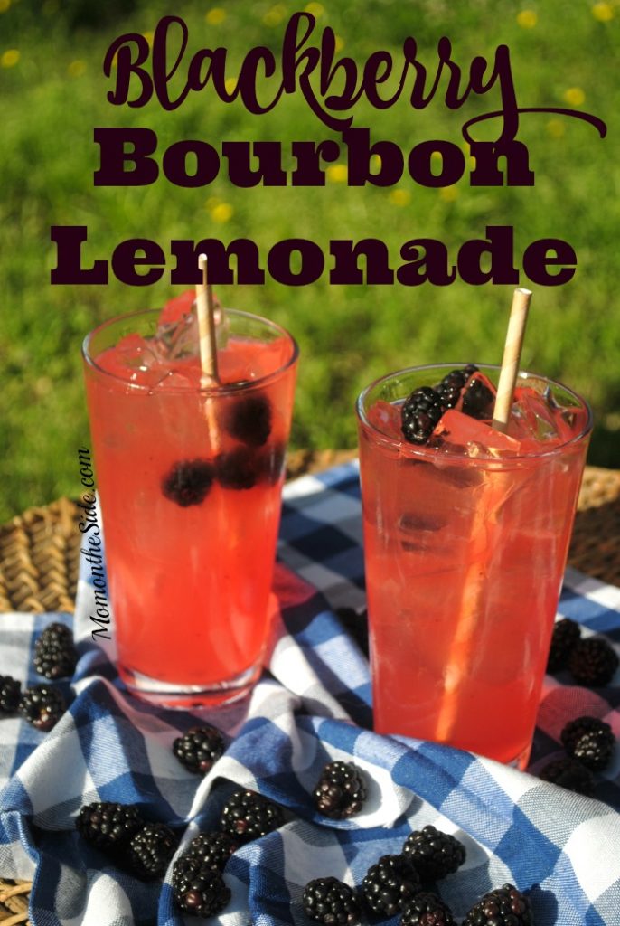 Blackberry Bourbon Lemonade Mom on the Side