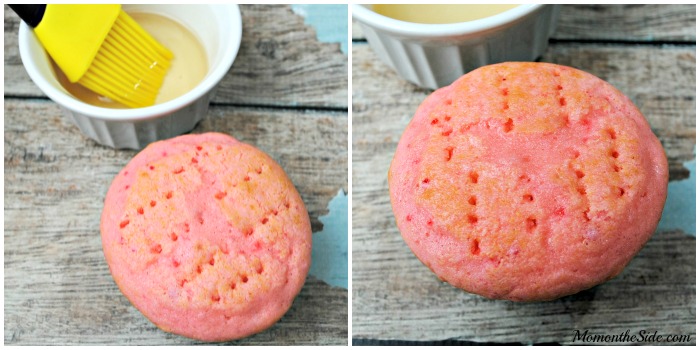 Strawberry Margarita Cupcakes infused with Tequila for Adults