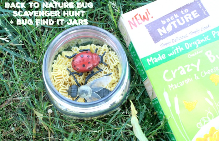 Back to Nature Bug Scavenger Hunt + Bug Find It Jars