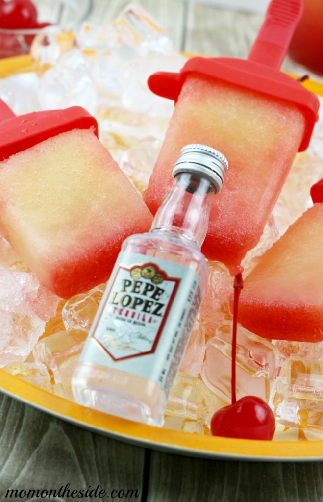 Thirsty Thursday Tequila Sunrise Pops