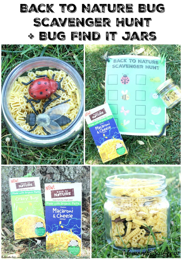 Back to Nature Bug Scavenger Hunt + Bug Find It Jars