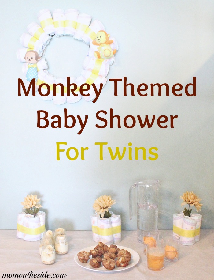 Monkey baby hot sale shower ideas