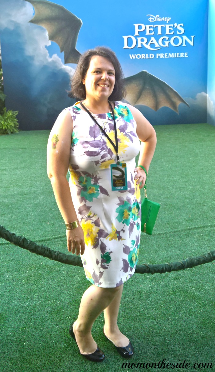 Flying High at Pete's Dragon Premiere in Hollywood