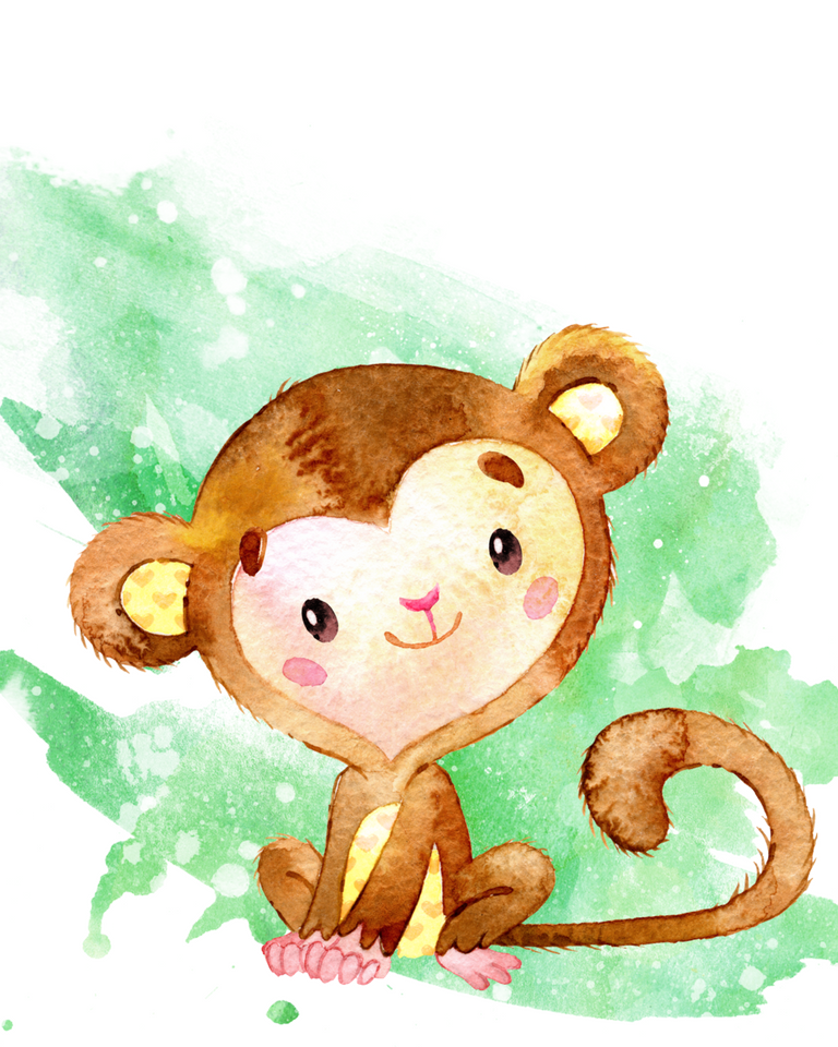 Set of Free Monkey Printables for Nursery Rooms that make adorable wall art for boy or girl nurseries, as well as a nursery for twins!