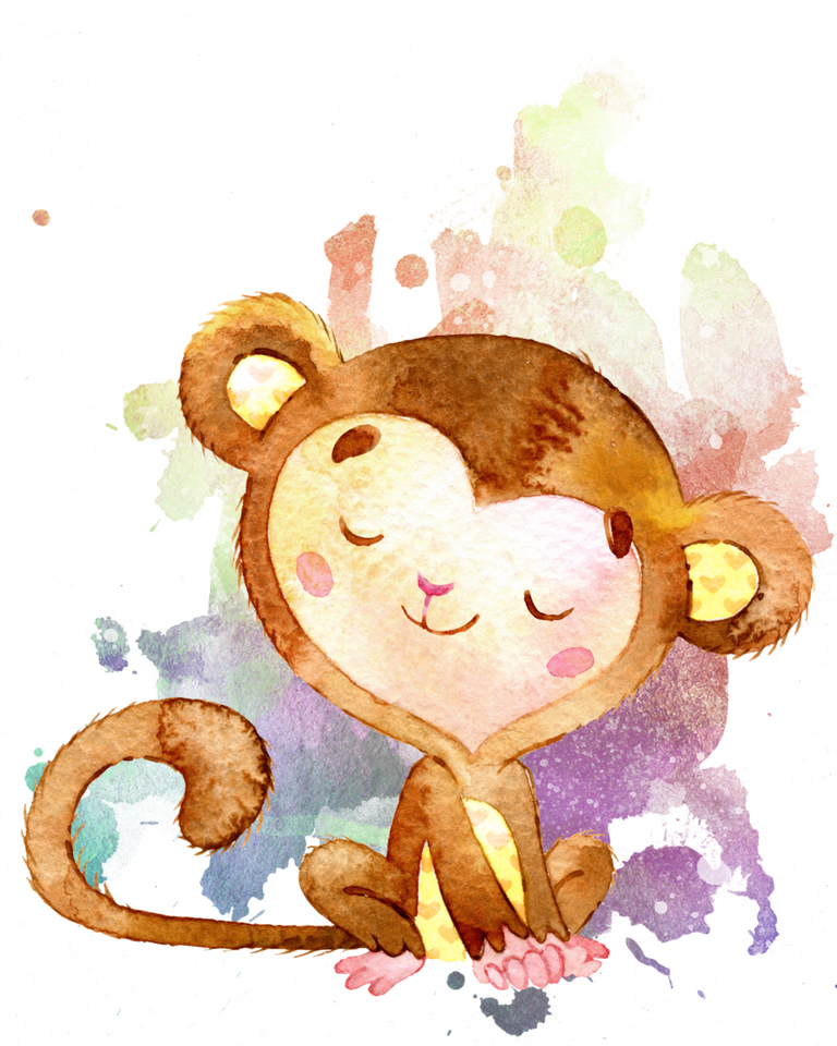 Set of Free Monkey Printables for Nursery Rooms that make adorable wall art for boy or girl nurseries, as well as a nursery for twins!