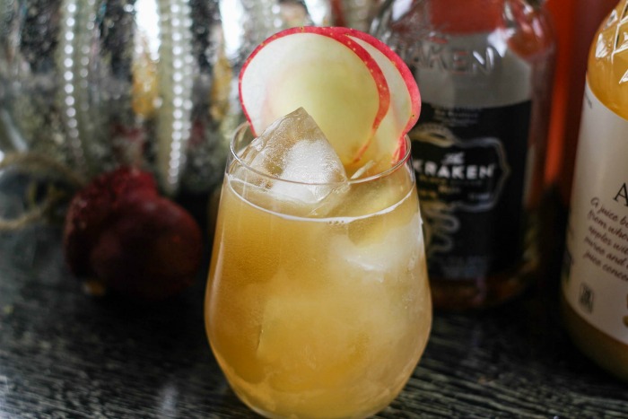 Autumn Ginger Apple Cocktail