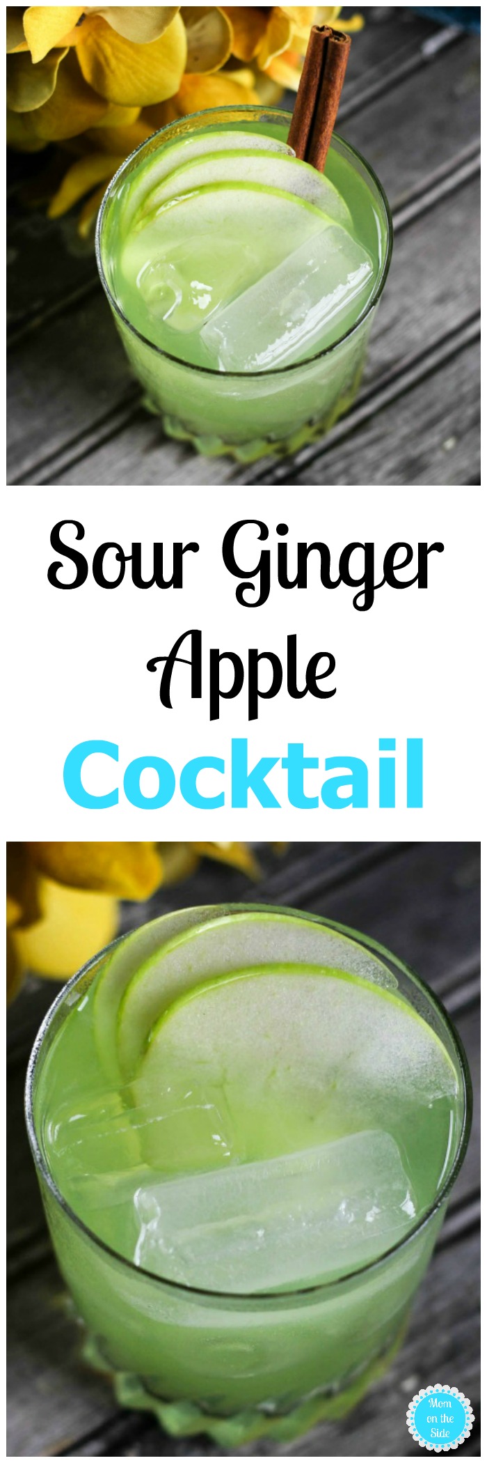 Sour Ginger Apple Cocktail Recipe