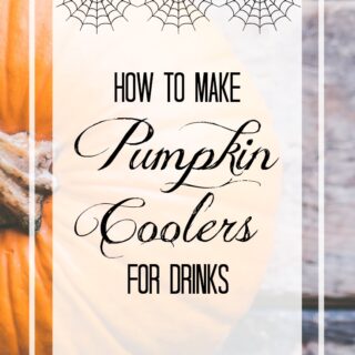 steps for making pumpkin coolers