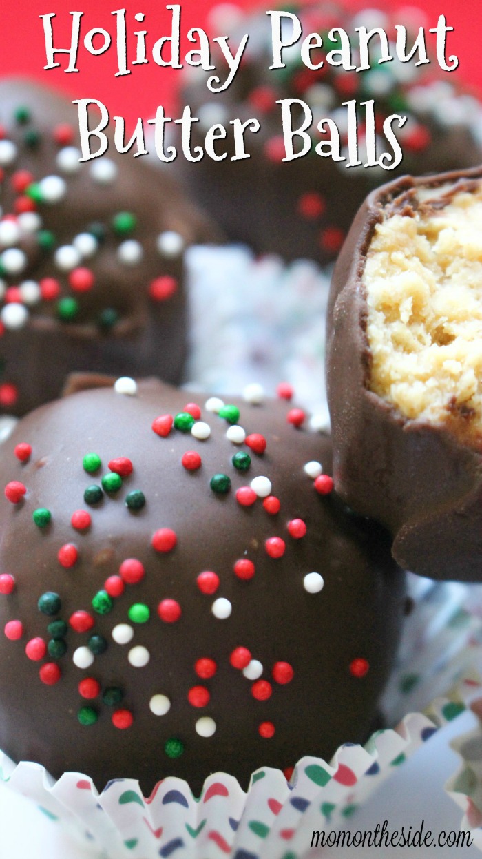 Absolutely Delicious Holiday Peanut Butter Balls Recipe | Mom on the Side