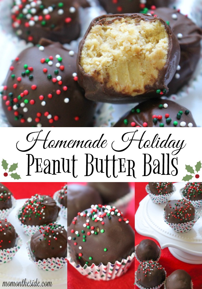 Absolutely Delicious Holiday Peanut Butter Balls Recipe | Mom on the Side