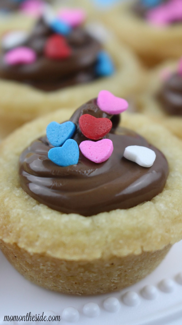 Nutella Sugar Cookie Cups