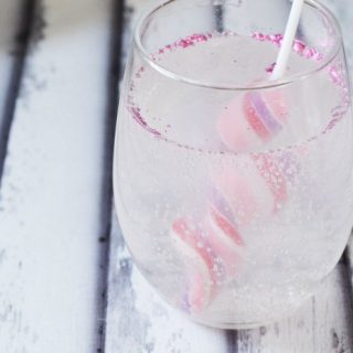 Glittery Cotton Candy Drink