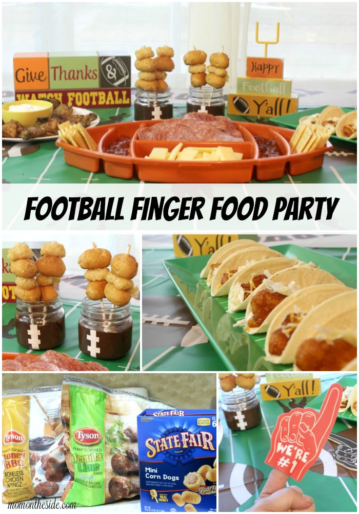 Ad Deliciously Amazing Football Finger Food Party