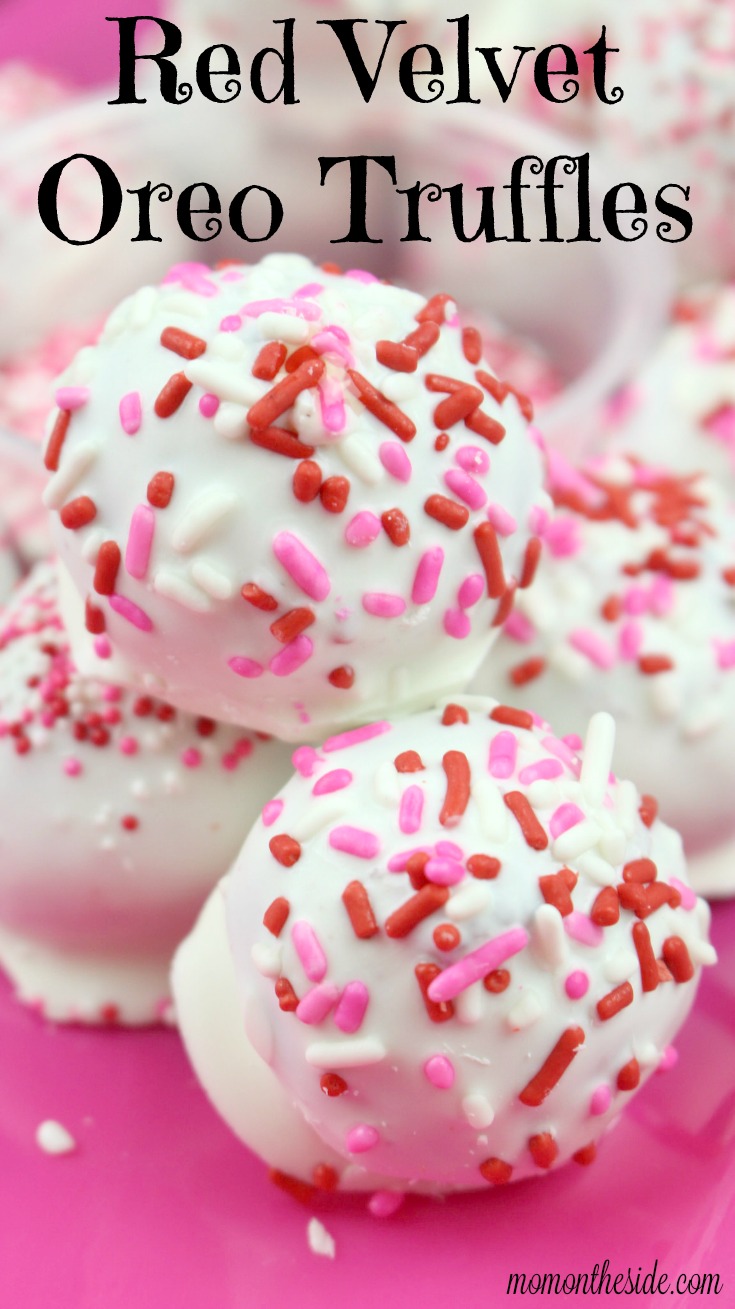 Red Velvet Oreo Truffles