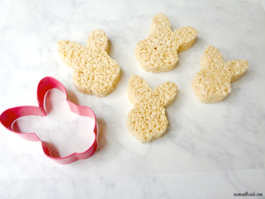 If you are looking for a fun Easter dessert, these White Chocolate Easter Bunny Rice Krispies Treats will put smiles on the faces of all your Easter party guests!