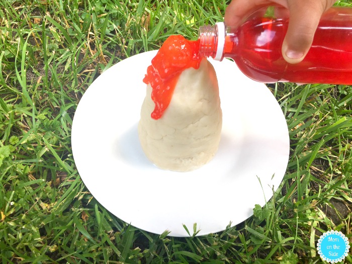 How to Make a Homemade Erupting Playdough Volcano