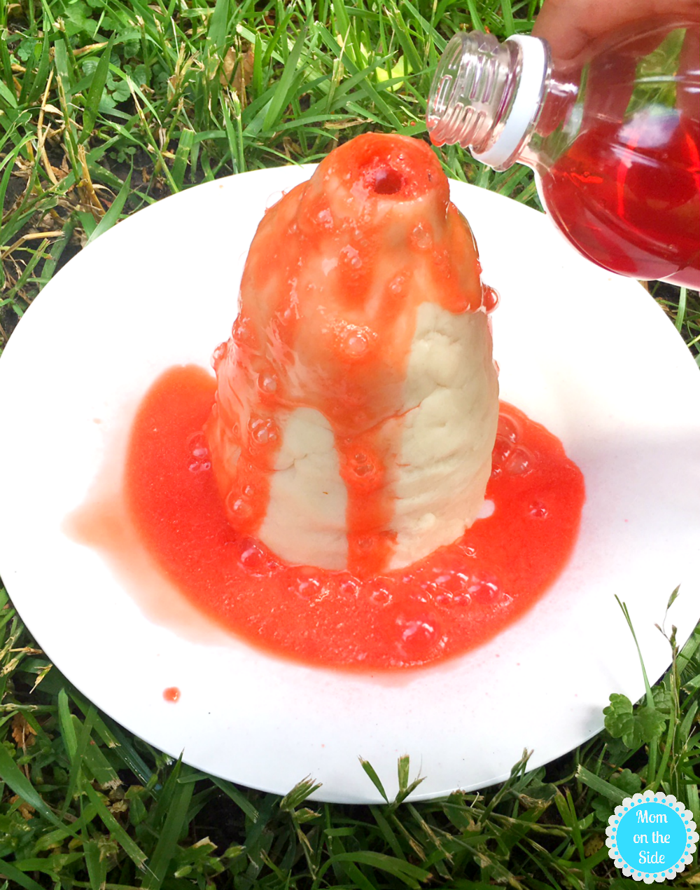 How To Make A Playdoh Volcano - Pinning Everyday