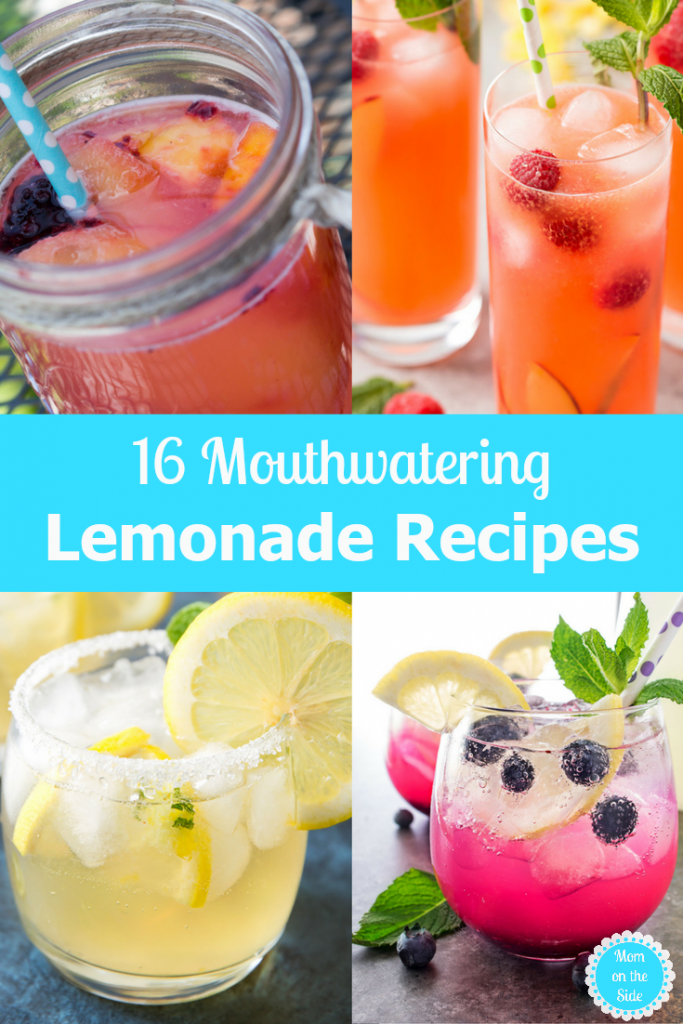16 Mouthwatering Lemonade Recipes for Summer Mom on the Side