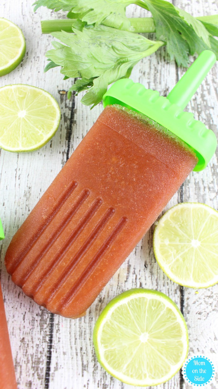 Cocktail Popsciles: Boozy Bloody Mary Pops