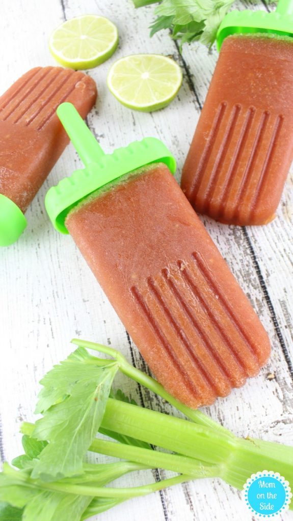 Boozy Bloody Mary Pops for Thirsty Thursday Mom on the Side