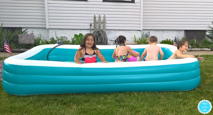 inflatable pool thing