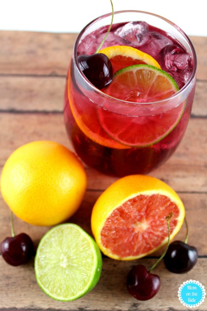Delicious Cherry Citrus Sangria Recipe Mom on the Side
