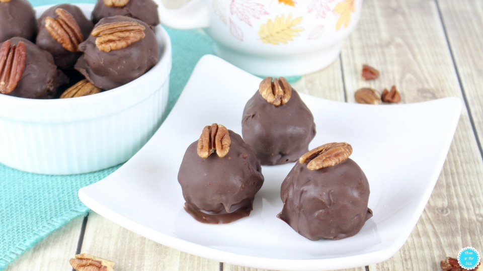 Deliciously Easy Maple Bourbon Pecan Pie Truffles for Adults