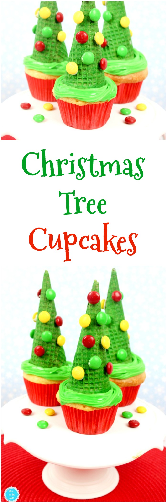 If you want a fun Christmas dessert for kids give these Christmas Tree Cupcakes a try! 