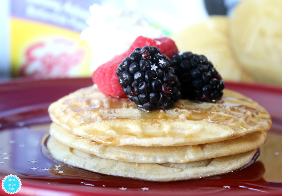 Recipe for Galactic Breakfast Stacks with Eggo Buttermilk Pancakes