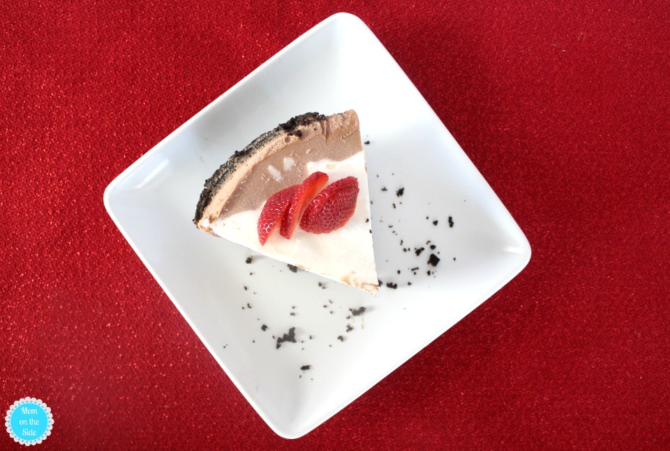 Adult Dessert with Alcohol: Baileys Chocolate Strawberry Freezer Pie