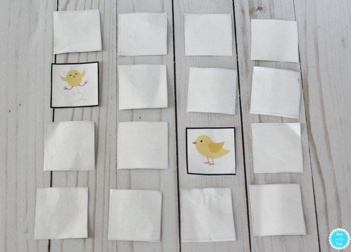 Printable Easter Matching Game for Kids