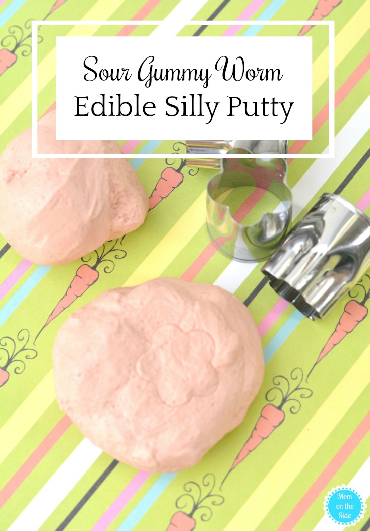 Recipe for Sour Gummy Worm Edible Silly Putty