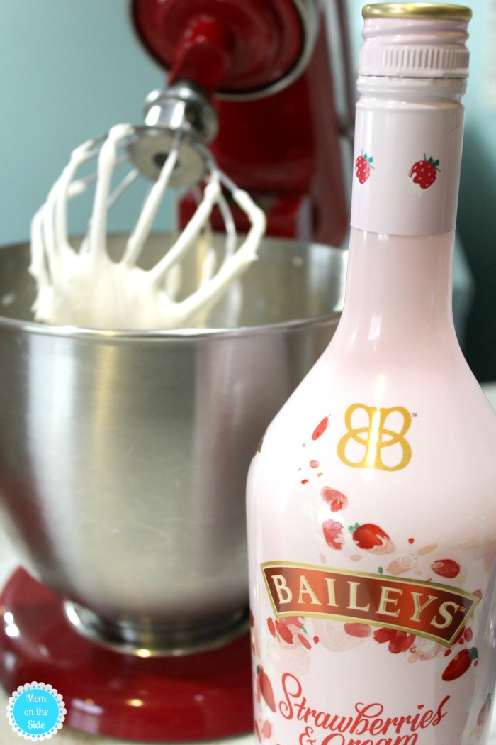 Making Mousse with Baileys Strawberries and Cream