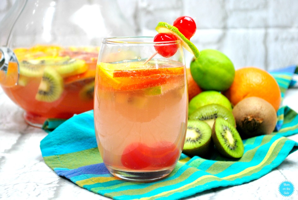 sangria recipe with rum and white wine