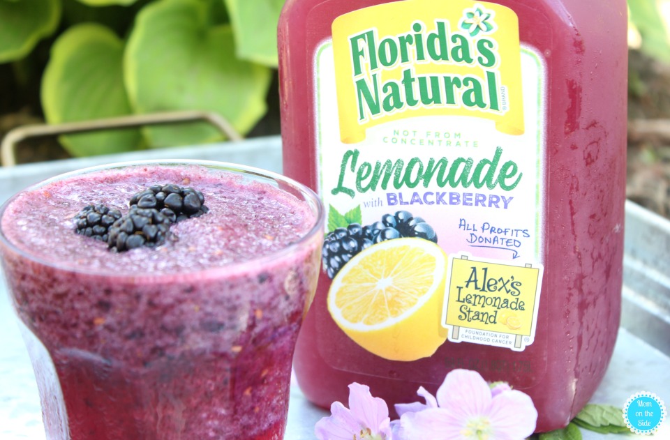 Florida's Natural Blackberry Lemonade Boozy Slushies