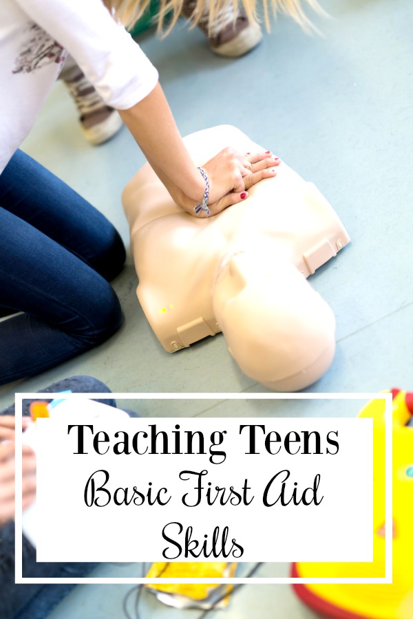 Teaching Teens Basic First Aid Skills In A Year Of A Teaching Teens