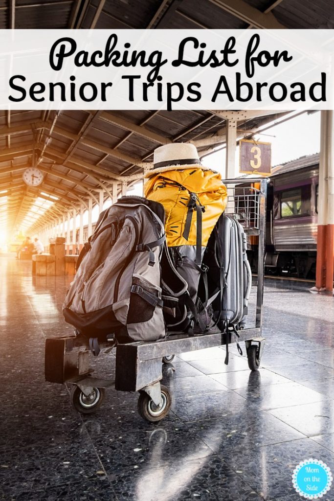 Packing List for Senior Trips Abroad + Printable Packing List