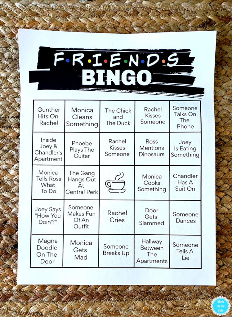 Meet New Friends Bingo Game