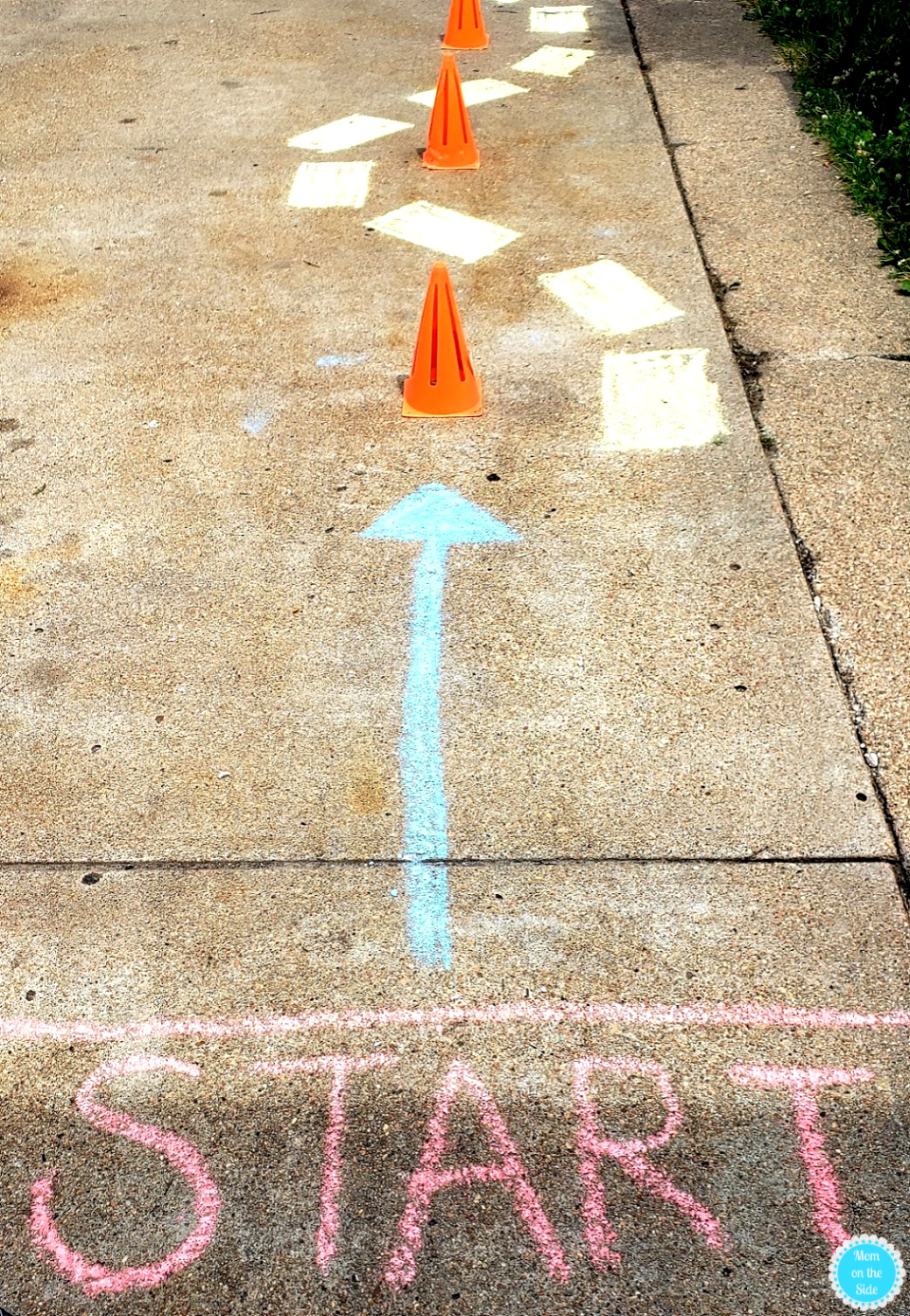 Driveway Obstacle Course for Scooters You Can Make in 30 Minutes