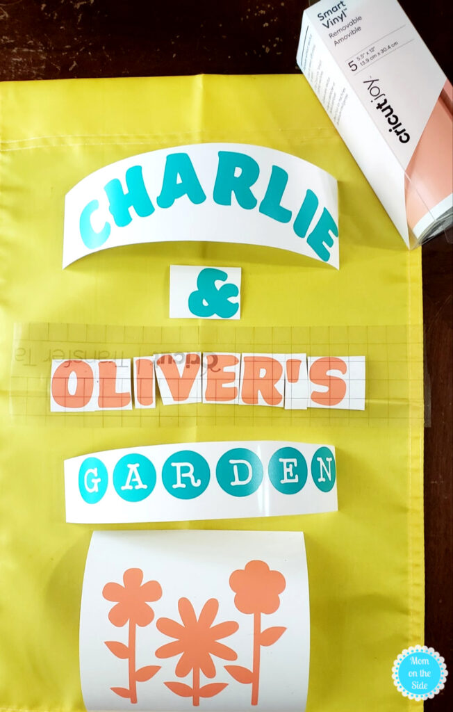 DIY Kids Garden Projects using Cricut Joy | Mom on the Side