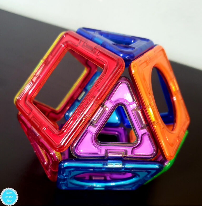 Printable Magformers Ideas Calendar for Kids to Build With