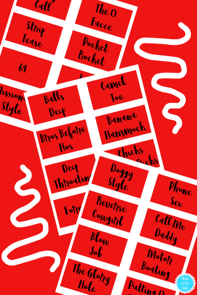 Dirty Adult Charades Printable Game Cards For Date Night At Home