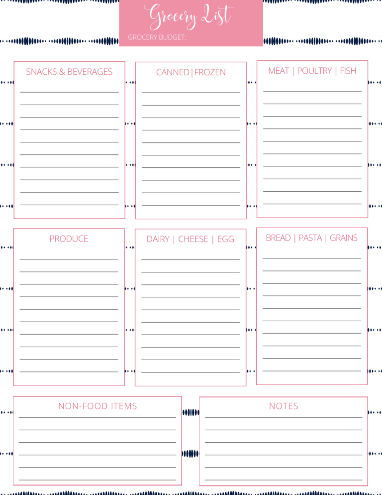 Printable 2021 Planner - Free Printable to Keep You Organized